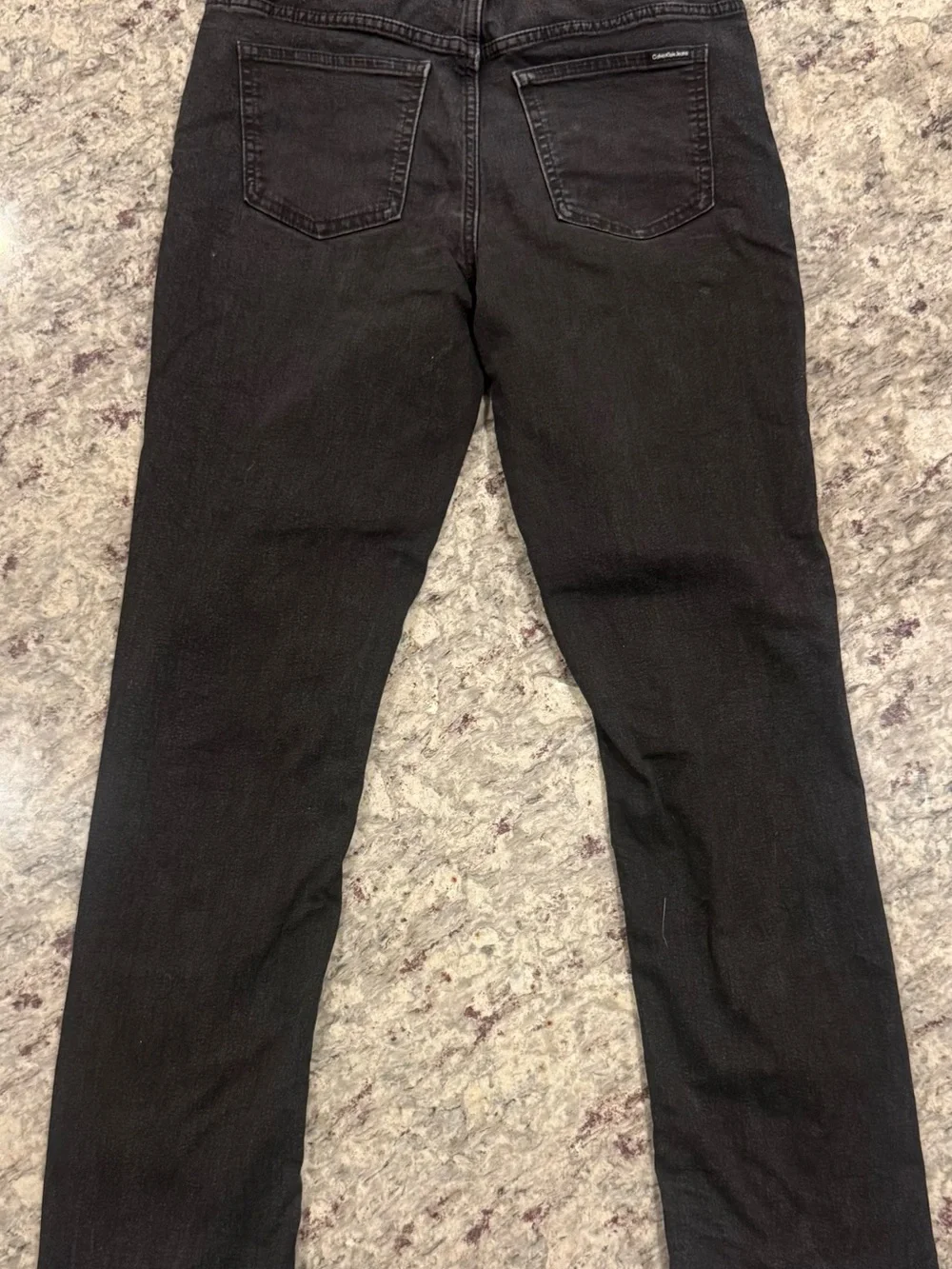 Calvin Klein Jeans Black Slim Straight Boys Jeans
